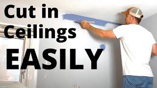 Pro Tips to Cut in Ceiling Paint EASILY