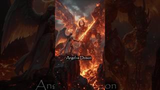 Angel vs Demon !!  #battle #demon #duel