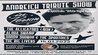 Andreich Tribute Show 15/01/2022 The Spootniks "White Night Boogie" клуб "Грибоедов"