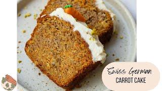 Ditch ALL  your CARROT CAKE RECIPES and make THIS German Carrot Cake