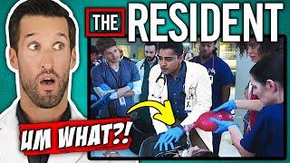 ER Doctor REACTS to The Resident | Medical Drama Review