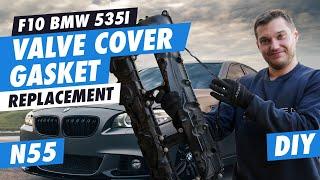 DIY 2011-2016 BMW 535i F10 Valve Cover Gasket replacement