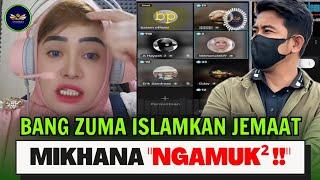 HEBOOH‼️MIKHANA "NGAMUK" Karena Bang ZUMA Islamkan Jemaat ??