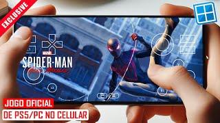 ABSURDO! Marvel Spider-Man Miles Morales OFICIAL De PS5/PC Rodando NATIVO No CELULAR ANDROID (2024)