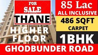 1bhk flat thane new construction for sale  Ghodbunder Road Thane Hiranadani Estate Call 9930014722