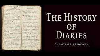 AF-077: The History of Diaries: Did Your Ancestor Keep One? | Ancestral Findings Podcast