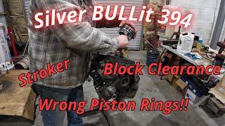 Silver BULLit Stroker Build! Block Clearance , Roller Cam Conversion, Rotating Assembly, Ring Gaps!