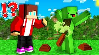 Mikey PrankedJJ in Minecraft Challenge Maizen Mikey and JJ