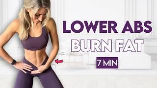 7 Min INTENSE LOWER ABS Challenge | Workout at Home | No equipment , no repetition