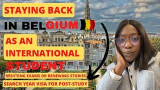 Renewing your Residency and Post-study Options for International Students in Belgium