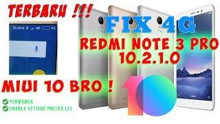 Fix 4G Redmi Note 3 Pro Kenzo Global Stable 10.2.1.0 PERMANEN TANPA ROOT