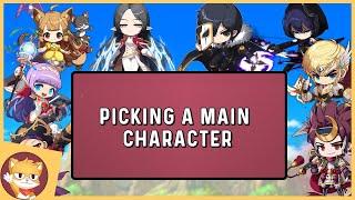 Picking a Main Character in MapleStory | GMS 2021