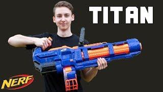 Nerf Titan - Unboxing Review & Test | MagicBiber [deutsch]