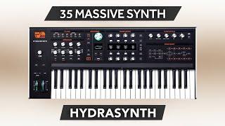 ASM HYDRASYNTH  35 Custom Sounds ► Massive Synth Sound Bank