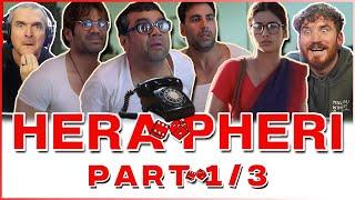 HERA PHERI MOVIE REACTION 1/3! | Akshay Kumar | Suniel Shetty | Paresh Rawal