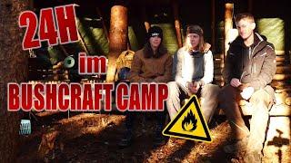 24 Stunden im Bushcraft Camp - Overnighter im Camp | Outdoor & More