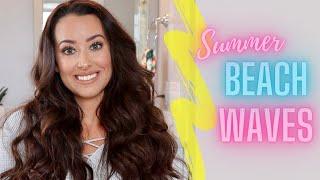 BEACHY WAVES HAIR TUTORIAL (QUICK & SUPER EASY)