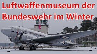 Luftwaffenmuseum der Bundeswehr in Berlin-Gatow im Winter