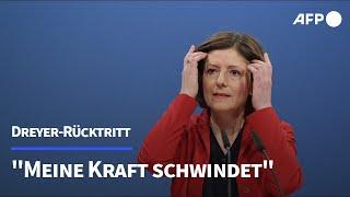 "Kraft schwindet": Malu Dreyer tritt zurück | AFP