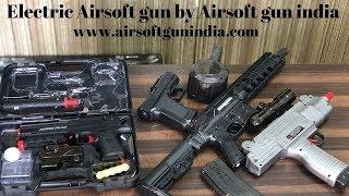 Electric Airsoft pistol and rifle by Airsoft gun india