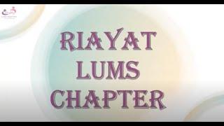 Raiyat LUMS Chapter | O'Week 2020