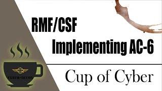 CUP OF CYBER - A look at the NIST control AC-6 Least Privilege