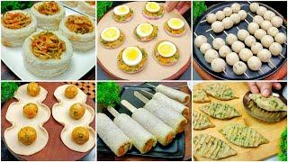 6 Easy Recipes | New Snacks Recipe | Evening Snacks | New Recipe | Bread Snacks Recipe