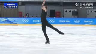 2022 02 18 OG Yuzuru Hanyu practice Otonal & White Legend