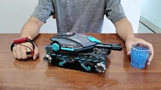 RC Tank Gel Blaster Unboxing 2022 - Water Bomb Tank Toy