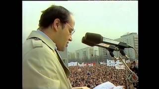 Rede von Gregor Gysi auf der Großdemonstration am 4. November 1989 auf dem Alexanderplatz in Berlin