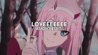 loveeeeeee song - rihanna ft. future [edit audio]
