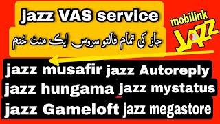 jazz VAS services unsub new method 2023 | jazz mosafir| jazz my status | Jazz game loft unsub code