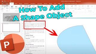 How to Add Shape Objects in PowerPoint