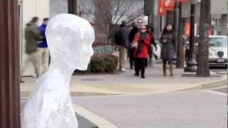 Scotch Off the Roll Contest Judge Mark Jenkins Builds a Sculpture Out of Packaging Tape