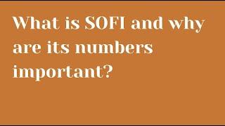 Video 1 – #SOFI2021 Series with Dr. Máximo Torero