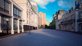 Рекламный ролик на основе 3d для компании отделки