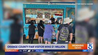 Visitor to Orange County Fair wins $1 million