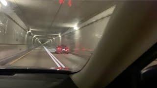 Audi S4 Supercharger Whine in Tunnel (FLY-BY)