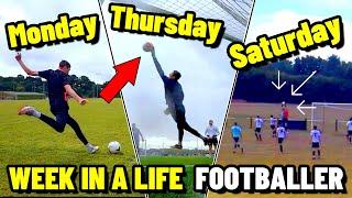 WEEK IN A LIFE OF A FOOTBALLER (PRESEASON) - Day In A Life Of A Upcoming Goalkeeper