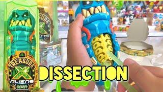 Treasure X Aliens dissection to find Super Ultra Rare Treasure Hunter