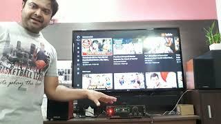 How To Connect An Amplifier To A Led Smart Tv // Amplifier Connection // smart tv