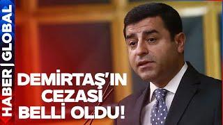 SON DAKİKA! Selahattin Demirtaş'ın Cezası Belli Oldu!