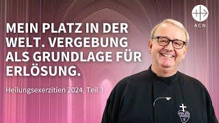 3. Teil der Heilungsexerzitien mit Pater Anton Lässer in Vierzehnheiligen 2024.