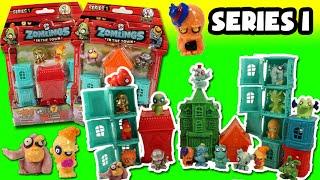 Zomlings Surprise Packs - Series 1 Zomlings Surprise Pack Opening, Zombie Toys Unboxing Video