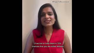 Dt. Lakshita Jain on #PowerToRecommend