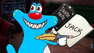 Roblox Oggy Using Death Note With Jack