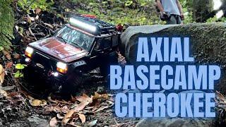 Axial SCX10.3 Base camp with Jeep Cherokee body