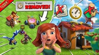 TRAINING TIME REMOVED! - "CRAZY CHANGES"  COMING IN March 2025 Update Clash of Clans