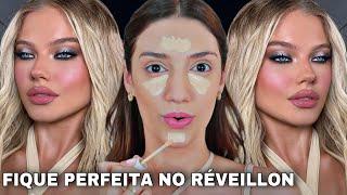 MAKE PERFEITA PARA REVEILLON *FIQUE LINDA NO REVEILLON NA PRAIA OU EM QUALQUER LUGAR* FAÇA ESSA MAKE