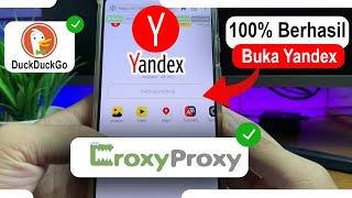 Cara Menggunakan Proxy Croxyproxy Untuk Membuka Yandex di Browser DuckDuckGo